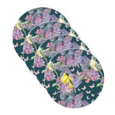 Sousplat Pássaros - NSW, 4 Peças, Sem base