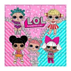 Quebra Cabeça Infantil Brinquedo Educativo 25 Peças Mdf Madeira Adesiv