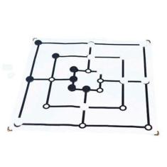 Brinquedos Educativos Jogo de Trilha 45x45cm 18 Peças - SONHO DE CRIAN