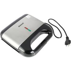 Sanduicheira Grill Amvox AMS500 Black Led Antiader 750W 110V