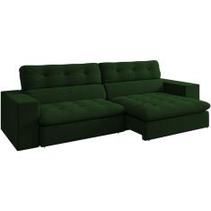 Sofa Retratil E Reclinavel 3 Lugares 246 cm Eldorado SL 947 Veludo Moll