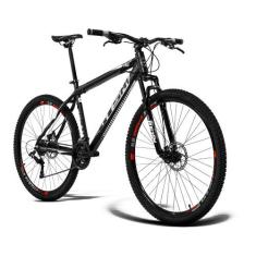 Bicicleta 29 GTS M1 Freio a Disco Mx8 24v Advanced, 19, Cinza, Preto