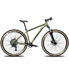 Bicicleta Aro 29 Absolute Nero 5 12v Suspensão Trava K7 11/50 Freios Hidráulicos Kit 1x12 Pn Faixa-Unissex