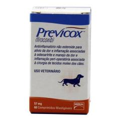 Previcox 57Mg Cães 60 Comprimidos Merial Boehringer