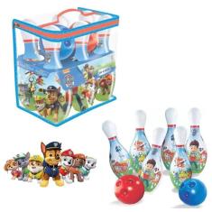 Brinquedo Jogo De Boliche Infantil Patrulha Canina