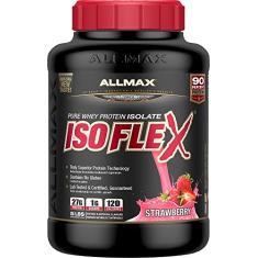 Isoflex Whey Protein Isolado 2,2kg Morango Allmax Nutrition