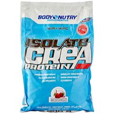 Isolate Crea Protein - 900G Refil Morango - Body Nutry, Body Nutry