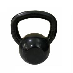 Kettlebell 4KG Emborrachado Preto-Unissex