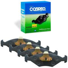 Kit Pastilha Freio Ford Fiesta Hatch 95 a 2009 Dianteira Teves Cobreq