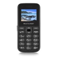 Celular Vita Tela 1.8 Pol. Dual Chip 2G Usb Preto - P9120 - Multilaser