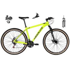 Bicicleta Aro 29 Absolute Nero 4 Cabeamento Interno 24v Câmbio Shimano