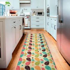 Tapete Passadeira de Cozinha Lands Antiderrapante-40 x 120 - Style Bra