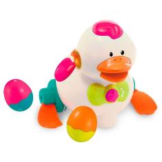 Brinquedo Educativo Bebe Pato Musical Motorizado Interativo