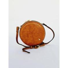 BOLSA FEMININA TRANSVERSAL TIRACOLO REDONDA - GOLDEN FENIX-Feminino