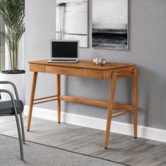 Escrivaninha Mesa Escritório com Gaveta Nichos e Porta-Canetas Joy 1 G