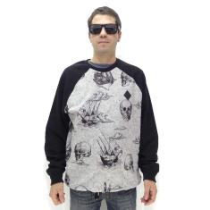 Moletom Fechado MCD Pirates Skull com Capuz
