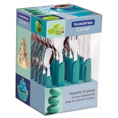 Faqueiro Tramontina Carmel Turquesa 23499025 - 24 peças