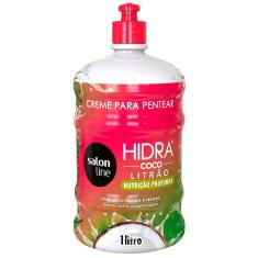 Creme Para Pentear Salon Line Hidra Coco 1L