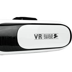 5+ Oculos Realidade Virtual 3D - Branco, 5+, 015-0046, branco/preto