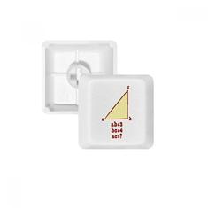 Kit de atualização para jogos com teclado mecânico PBT padrão de ilustração de comprimento triangular