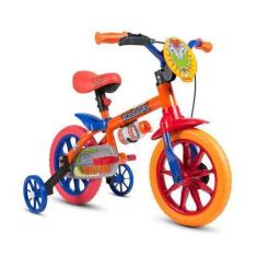 Bicicleta Infantil Nathor Aro 12 Power Rex A Partir De 3 Anos
