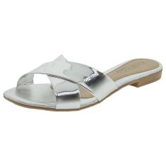 Sandália Feminina Rasteira Beira Rio - 8328104