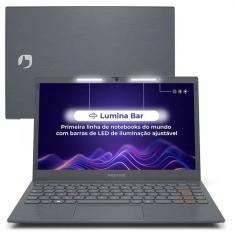 Notebook Positivo Vision C14 Lumina BAR Intel® Celeron® Dual Core Linux 4GB 240GB SSD 14? HD
