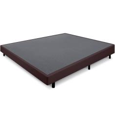 Cama Box Casal Anti Refluxo Preto Inclinada 138x188cm BF Colchões
