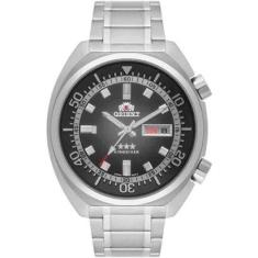 Relógio Orient Masculino Automatico Prata - F49SS001-S1SX-Masculino