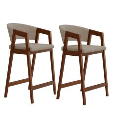 Conjunto 02 Banqueta Alta Avila Pinhão Pinhão