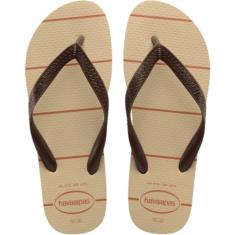 Chinelo Havaianas Masculino, Color Essencial 39/0 Areia, Havaianas
