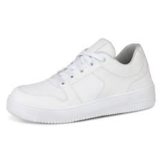 Tênis Casual Feminino Detalhes Muda de Cor no Sol Cadarço Confortável 