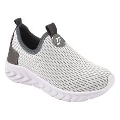 Tênis Infantil Calce Fácil Confortável Cinza - Raniel, 32