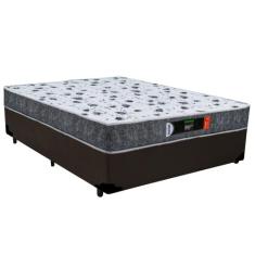 Cama Box Casal + Colchão Ortopédico Resistente Pró D28 Prime Colchões 