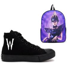 Tênis E Mochila Wandinha Addams Série Lançamento Netflix Volta As Aula