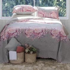 Colcha King Patchwork Ultrassonic Sultan Realce Premium, Akaroa