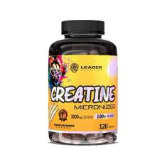 Creatina Hi-Crea 3000mg Micronized 120 Capsulas Leader Nutrition