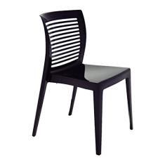 Cadeira Victória Preta Encosto Aberto 92041009 Tramontina