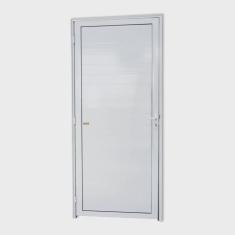 Porta de Alumínio Lambri 210x70cm Super Brilhante Brimak