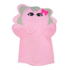 Fantoche - Feltro - Elefante - Kits E Gifts