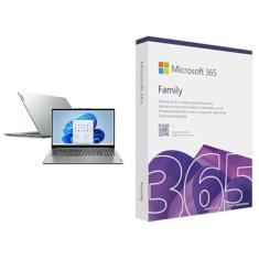 Notebook Lenovo IdeaPad 1i i5-1235U 8GB 256GB 15.6" W11 + Microsoft 365 Family (12 meses) até 6 usuários