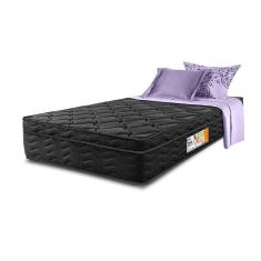 Colchão Solteiro Ortopédico Black One Face Espuma D33 88x188x28 Preto Cama Inbox