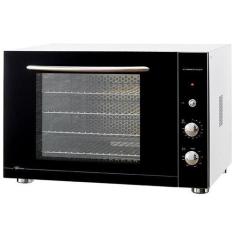 Forno Elétrico Turbo Fast 80l 220v - Fischer, Preto e Branco, 220V