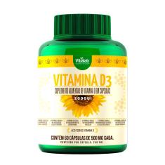 Vitamina D 2000UI Vitalab com 60 Cápsulas 60 Cápsulas