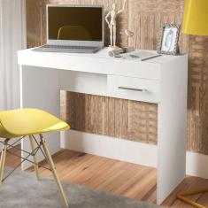 Mesa Para Computador Cooler 1 Gaveta Branco - Artely