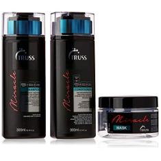 Truss Miracle Kit Shampoo 300ml + Condicionador 300ml + Máscara 180g
