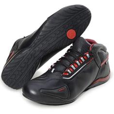 TENIS MOTOCICLISTA CANO BAIXO COM REFLETIVO 312 PRETO (44, 312 PRETO)