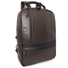 Mochila Executiva Masculina De Couro Para Notebook