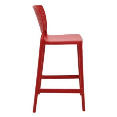 Cadeira Tramontina Safira Residência Polipropileno Vermelho