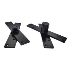 Dobradiça Pino Porta Pivotante Inox 304 Preto Até 450 Kg